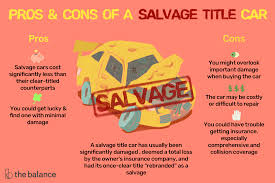 Your existing coverage will satisfy insurance requirements on the new car for between 14 to compare quotes from top car companies please enter your zip code above to use the free quote tool. Pros And Cons Of A Salvage Title Car
