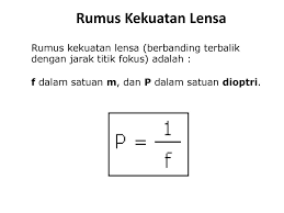 Perhatikan pembentukan bayangan yang dibentuk oleh kaca mata positif ! Lensa Dan Peralatan Optik Ppt Download