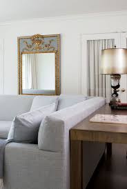 For grand glam, set up contemporary velvet sofas flanked by marble side tables. 19 Console Table Decorating Ideas For Every Room In The House