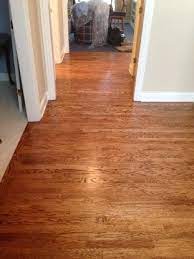 I think we have it narrowed down to early american and nutmeg. Red Oak With Early American Stain And Uv Finish Kashian Bros Carpet And Flooring Oak Floor Stains Red Oak Floors Flooring