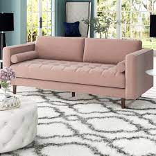 If you have any questions about your purchase or any other product for sale, our customer service representatives are. Corrigan Studio Doswell 85 Velvet Square Arm Sofa Reviews Wayfair