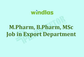 Check spelling or type a new query. Vacancy For M Pharm B Pharm Msc In Export Department At Windlas Biotech Pvt Ltd Pharmatutor