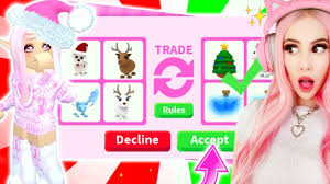 Trading All My New Favorite Pets For Free For Christmas In Adopt Me Roblox Adopt Me Trading Youtube Roblox Adoption Kids Vacation
