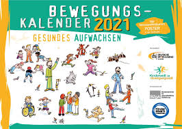 Kostenloser kalender zum ausdrucken mit feiertagen für 2021 und jedes jahr. Gratis Bewegungskalender Fur Kinder Gratisproben Net Sparportal