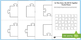 Download puzzle free 3d print models, file formats available including stl, obj, 3dm, 3ds, max. Class Puzzle Poster Teacher Made