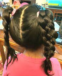 4 Strand Braid Pigtails Pigtail Braids Hair Styles 4 Strand Braids