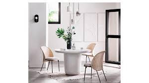 Chord Woven Back Dining Chair Reviews Cb2 Round Concrete Dining Table Concrete Dining Table Dining Chairs