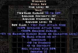 Diablo 2 Faith Matriarchal Bow