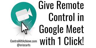 Use google meet for your business's online video meeting needs. Control Alt Achieve Give Remote Control In Google Meet With One Click