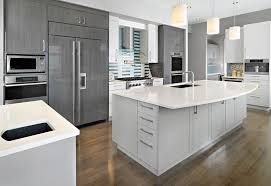 Grey kitchen cabinets what color floor. Ultra Modern Modern Grey Kitchen Cabinets Novocom Top