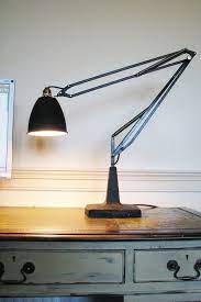 Original 1227 brass 23 inch desk lamp by anglepoise $380.00 Vintage Rare Early Anglepoise Lamp 1209 Herbert Terry Long Stem 1930 40s Anglepoise Lamp Anglepoise Lamp