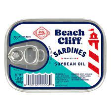 Lift ring to rim, pull back. Beach Cliff Sardines In Soybean Oil Shop Seafood At H E B