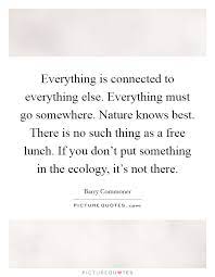Everything Is Connected To Everything Else Everything Must Go Picture Quotes
