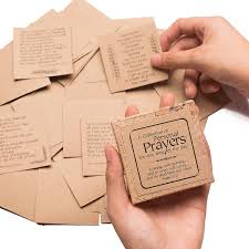 Prayer card templates have two pages within the document, the front and the back side. Amazon Com Navy Peony S A Collection Of Personal Prayer Cards Deck Daily Prayer Cards For Day To Day Encouragements Assorted Prayer For Wedding Baptism And Other Occasions Unique Gifts For Women