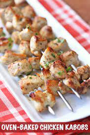 21.07.2021 · instructions combine the chicken and marinade in a large zip top bag and refrigerate for 30 minutes or overnight. Oven Baked Chicken Kabobs Healthy Recipes Blog