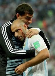 His overall rating in fifa 21 is 71 with a potential of 79. Javier Mascherano Of Argentina Celebrates Victory With Nahuel Guzman Argentina National Team Victorious Russia World Cup