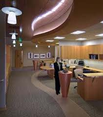 Nurse Station At Lifescape Medical Associates Medical Office Interior Medical Office Design Healthcare Design