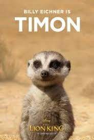 The Lion King 2019 Poster With Timon Background Best Stock Photos Png Free Png Images Lion King Lion King Movie The Lion King Characters