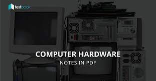 The computer peripherals are devices. Basic Computer Hardware Based Notes In Pdf Free Download