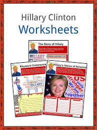 Secretary of state hillary clinton became the poster c. Hillary Clinton Facts Worksheets Early Life Education For Kids