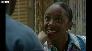 Photo : Sian Blake dans "EastEnders", années 1990.