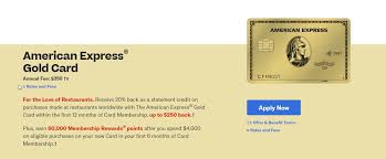 Maybe you would like to learn more about one of these? Terrific Gold Card Offer 60k Plus Up To 250 Back