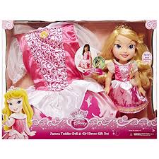 Principessa aurora disney cerca con google principessa aurora. Disney Set Di Bambola Della Principessa Aurora E Vestito Abbinato Per Bambine