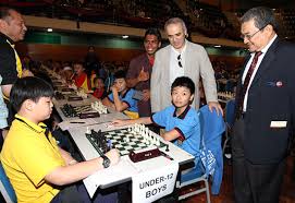 The malaysian chess federation (mcf) is the principal authority over all chess events in malaysia and organizes the malaysian chess championship. Kasparov In Malaysia Chessbase