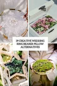 Two 6 1/2 by 6 1/2 inches of. 39 Creative Wedding Ring Bearer Pillow Alternatives Weddingomania