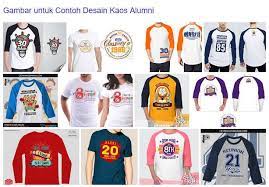Stdi fokus pada 3 program unggulan di bidang desain. Gambar Untuk Contoh Desain Kaos Alumni Prosafe Co Id