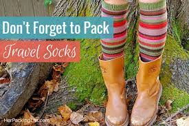 Travel Socks Guide Compression Hiking And Why You Should Pack Them Her Packing List