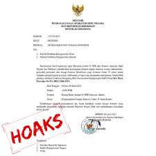 Kumpulan primbon jawa, primbon jodoh, ramalan cinta, arti mimpi, arti nama, ramalan zodiak, foto hantu dan kalender jawa Kementerian Pendayagunaan Aparatur Negara Dan Reformasi Birokrasi Hati Hati Beredar Surat Palsu Tentang Pengangkatan Honorer