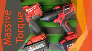 Extreme Torque Harbor Freight Earthquake Xt Versus Milwaukee High Torque Youtube