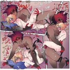 hazbin hotel, vivienne medrano, alastor (hazbin hotel), feral off main, ass  up - R34 Vault