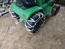 The rop shop pair 2 link tire chains 20x8.00x8 for mtd/cub cadet lawn mower tractor rider. Homemade Cheap Tire Chains That Are Gentle On Blacktop Gear Forum At Permies