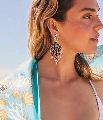 Kendra scott chandelier offal earrings