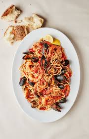 Seafood Spaghetti With Mussels And Shrimp Recipe Mussels Recipe Mussels Recipe Pasta Recipes