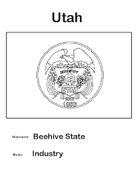 State of tennessee flag coloring pages. Usa Printables Utah State Flag State Of Utah Coloring Pages Minnesota State Flag Flag Coloring Pages Utah
