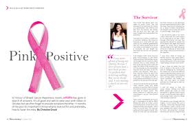 It is not a comprehensive list of all cancer awareness dates. Pink Positive Breast Cancer Awareness Month By Christine Grove At Coroflot Com