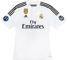 Real madrid are all set to don their purple third choice kit for the uefa champions league final. 2014 15 Real Madrid World Champions Home Shirt Very Good Xl Classic Retro Vintage Football Shirts