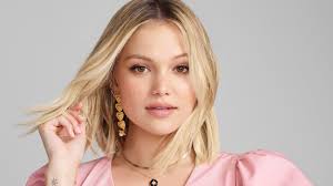 Beautiful Short Hair Olivia Holt Is Wearing Light Pink Dress 4K HD Girls  Wallpapers