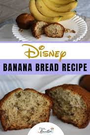 Disney Banana Bread Muffins Recipe In 2020 Banana Bread Recipes Banana Bread Muffin Recipe Delicious Banana Bread Recipe