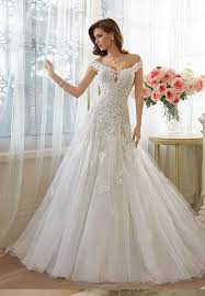 Y11948 Mckenna Dream Wedding Dresses Drop Waist Wedding Dress Wedding Dresses