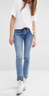 How To Wear Straight Leg Jeans
