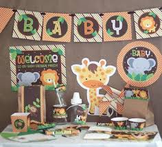 Http Www Babyshowerinfo Com Ideas Safari Theme Baby Shower Safari Jungle Theme Ba Baby Shower Safari Theme Safari Baby Shower Decorations Animal Baby Shower