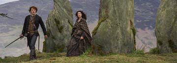 Hochzeitskleid mit sehr viel tüchzeitskleid claire fraser. Outlander Die 5 Schonsten Momente Von Claire Und Jamie