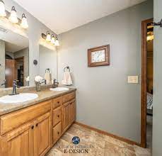 Tan floor tiles what paint color. Paint Colour Ideas To Update Your Beige Tiles Or Carpet Kylie M Interiors