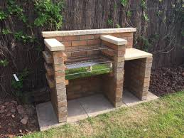 Vstroennoe Outdoor Barbeque Backyard Barbeque Brick Bbq