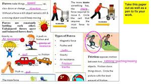 Pushes and pulls are forces, the only difference being that they act in opposite directions. Force And Motion Scoot Friday May 12 Ppt Download
