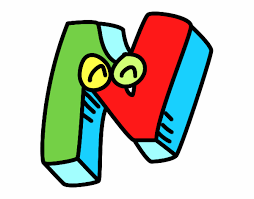 ✅ también te enseñamos a hacerlo si tienes un teclado inglés ✅ descarga la tabla ascii con todos los. Dibujo De Letra N Pintado Por En Dibujos Net El Dia 28 02 20 A Las 22 06 35 Imprime Pinta O Colorea Tus Propios Dibujos